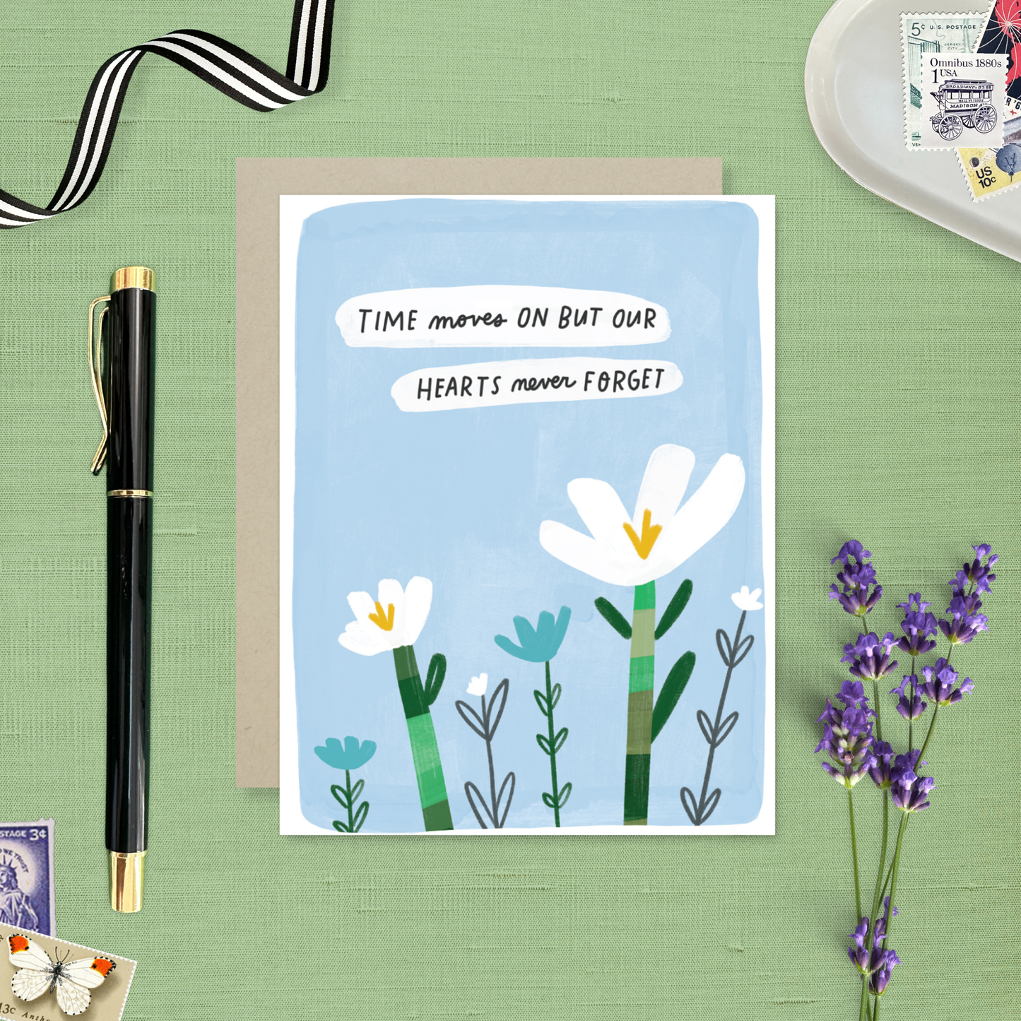 Barone and Co. - Time Moves On Sympathy Card