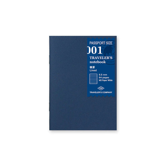 Traveler's Passport Refill - Lined