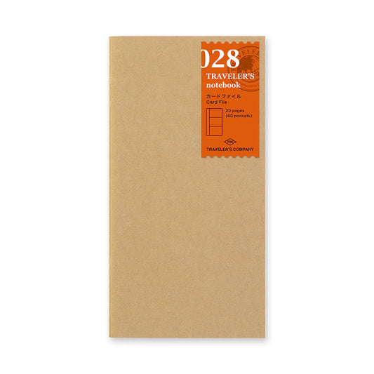 Card File - Regular - Traveler's Refill