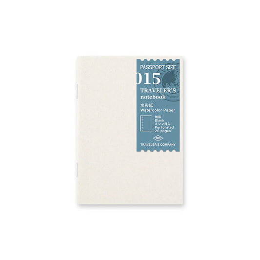 Traveler's Passport Refill - Watercolor Paper