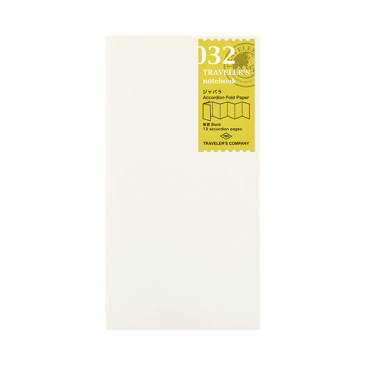 Accordion Fold - Regular - Traveler's Refill