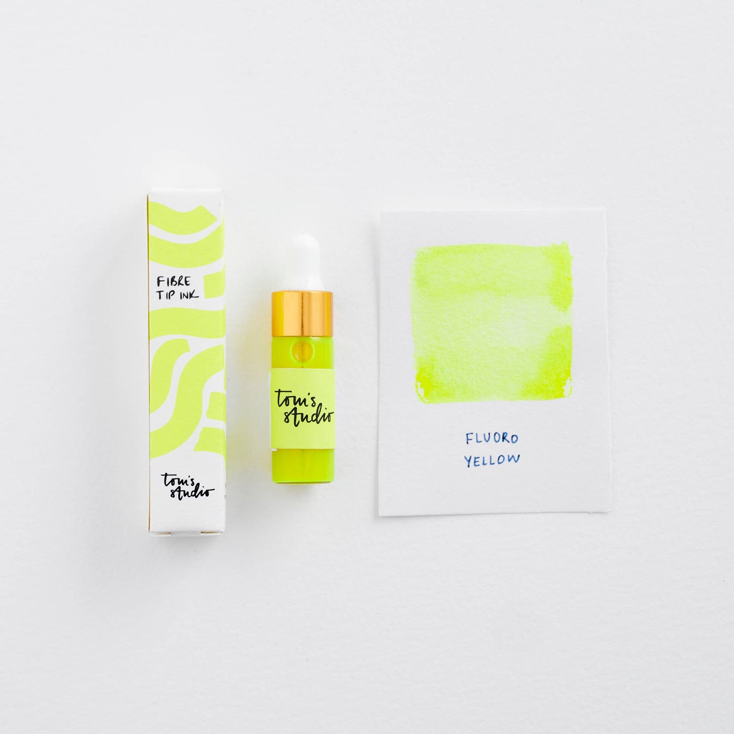 Fluoro Yellow - Mini Highlighter Ink