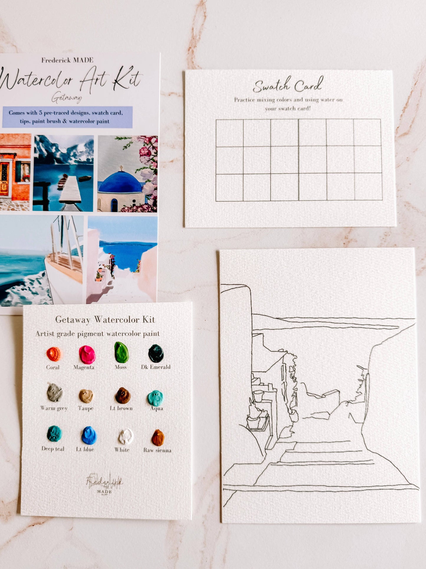 Getaway - Mini Watercolor Kit