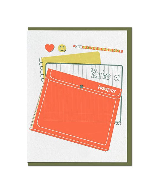 Keeper - Love Greeting Card