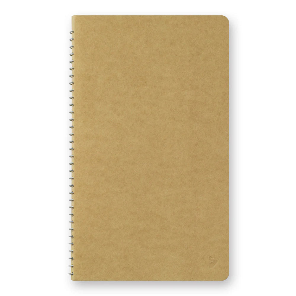 Blank White Paper - A5 Slim - Spiral Ring Notebook