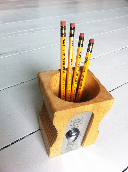 Wooden Sharpener Desk Tidy - Original