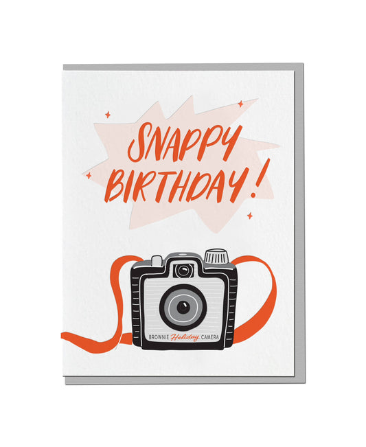Snappy Camera - Birthday Greeting Card