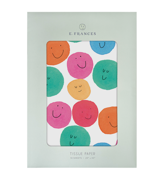 E. Frances Paper - Smiley Tissue Paper