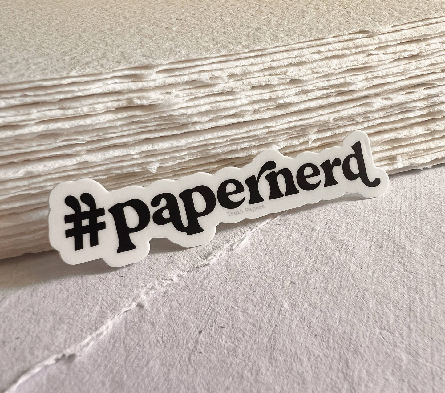 Papernerd - Sticker