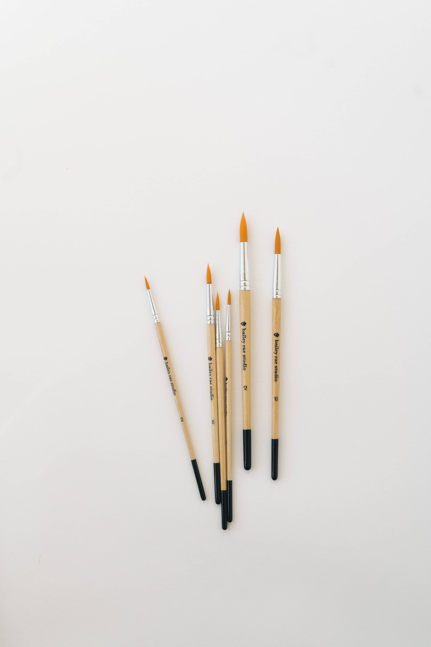 Round Tip Watercolor Brush Set - 6 Piece Set