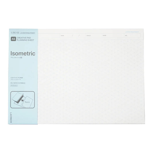 Isometric A5 - Creative Pad Refill