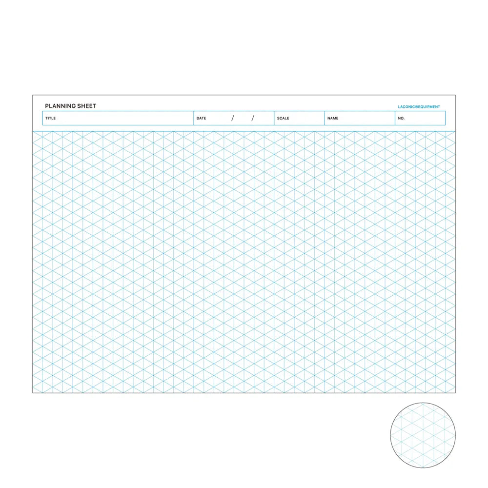 Isometric A5 - Creative Pad Refill