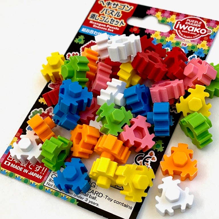 Hexagon Eraser Card