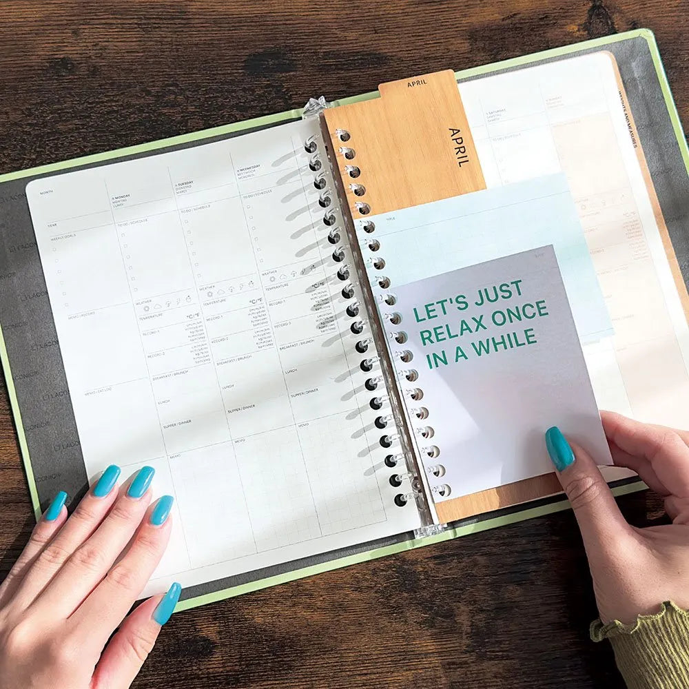 Task Log - Flex 20 Hole Binder Refill