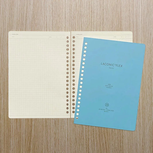 Grid Memo - Flex 20 Hole Binder Refill