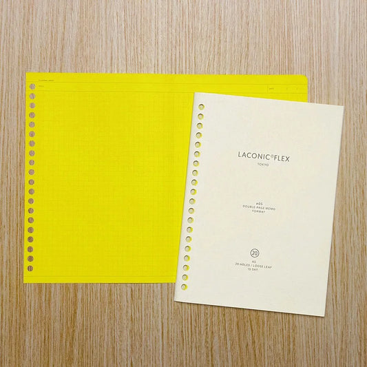 Double Page Memo - Flex 20 Hole Binder Refill