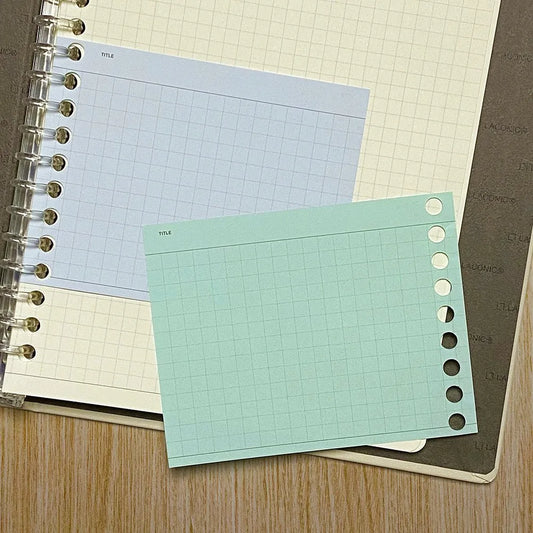 Grid Memo - Flex 20 Hole Binder Refill