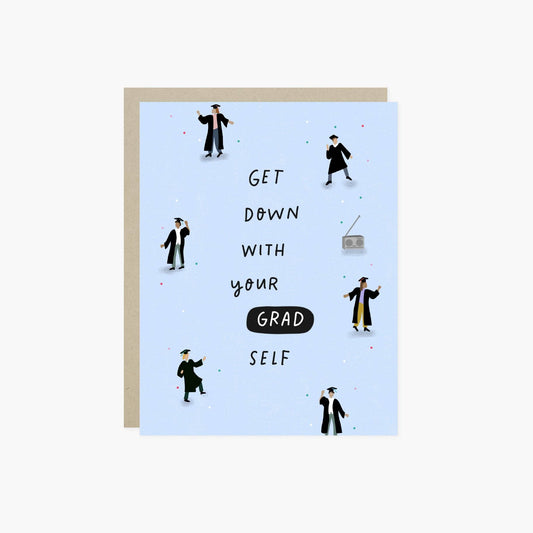 Barone and Co. - Grad Self Graduation Card
