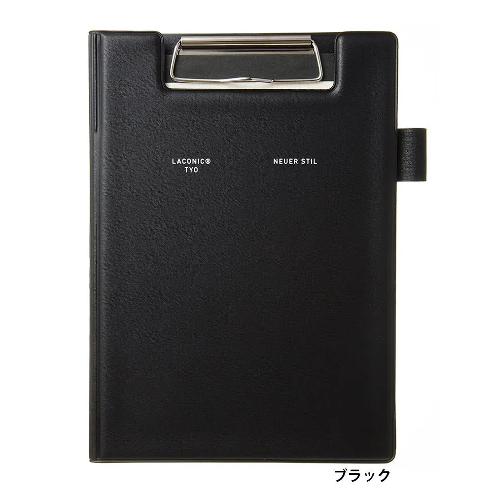 Black A5 - Field Pad Clip Folio Set