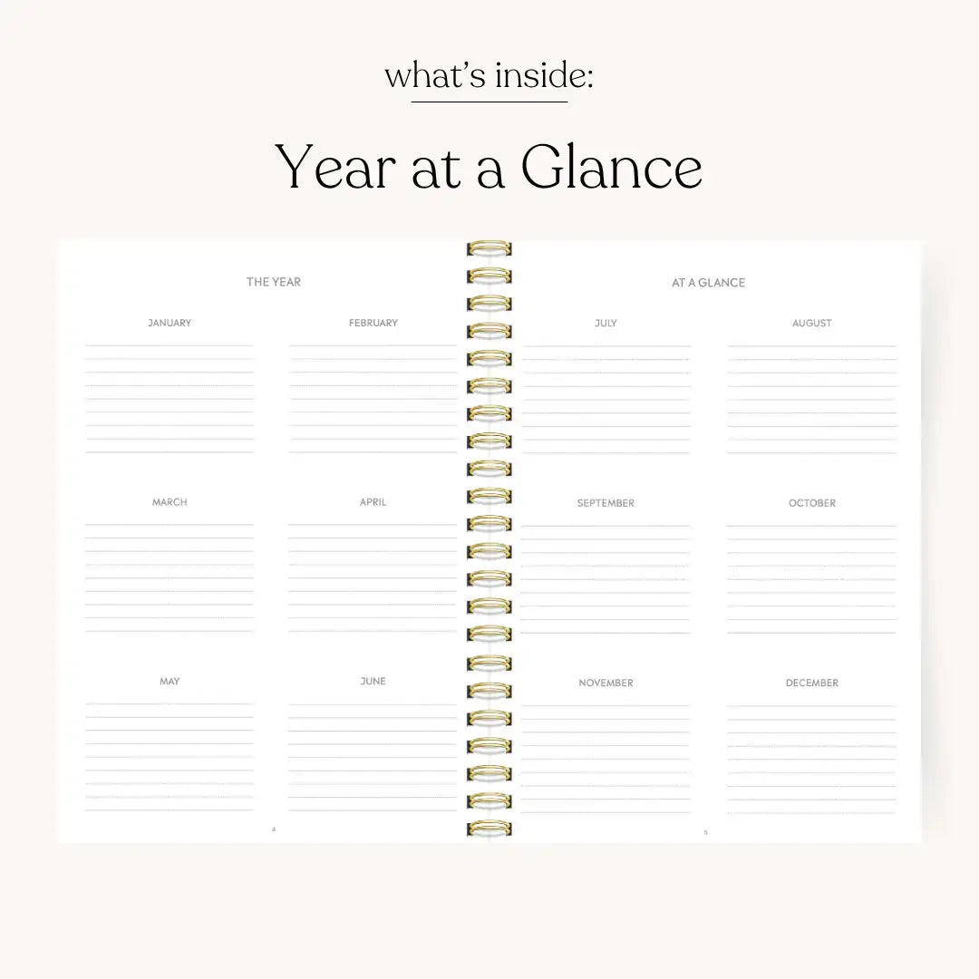 Rosemary 2027 Yearly Planner: 7x9