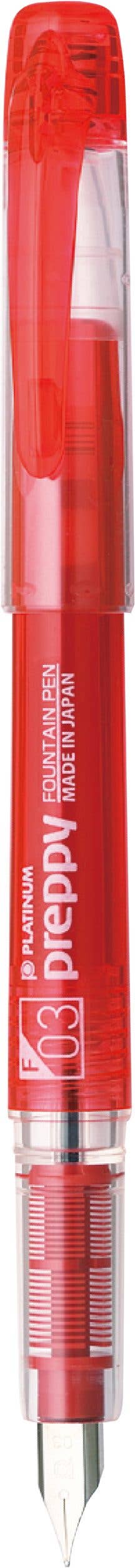 Red - Fine - Platinum Preppy