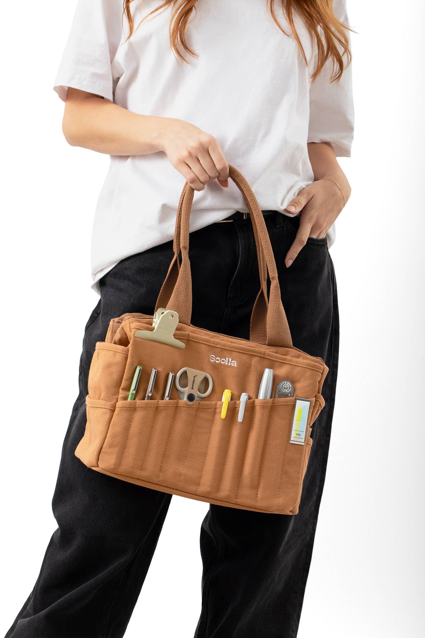 Flamingo - Studio Artist Stationery Tote