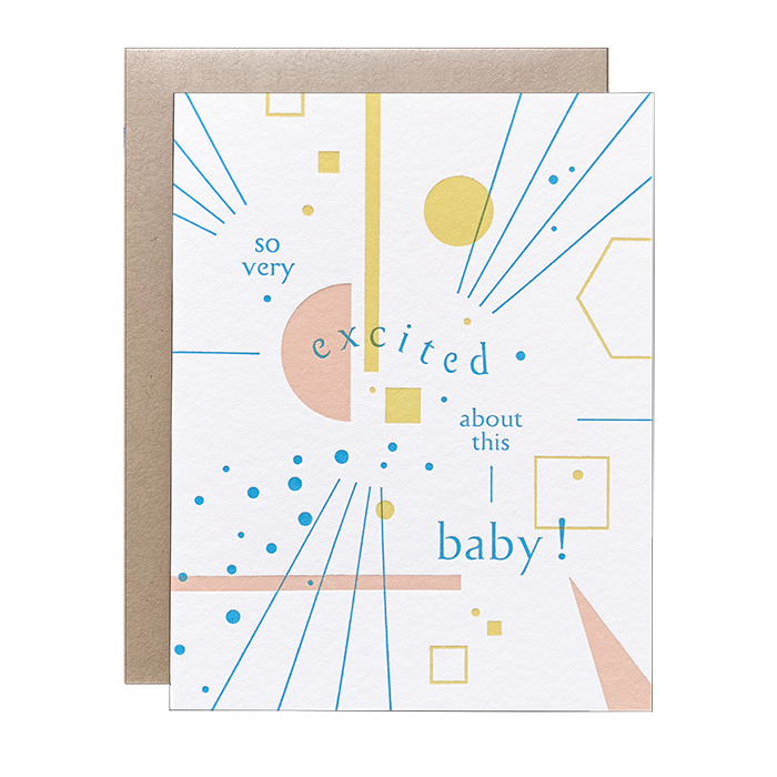 So Excited - Baby Card