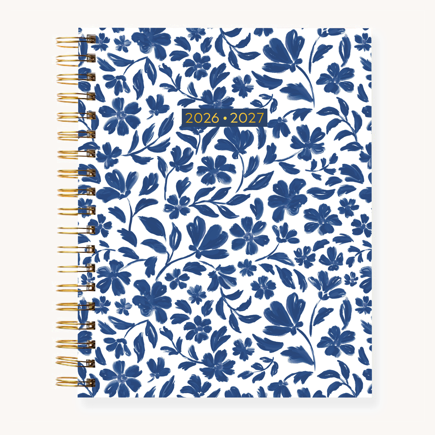 Floral Filigree  - 8.5x11 Weekly Academic Planner - 2026-2027