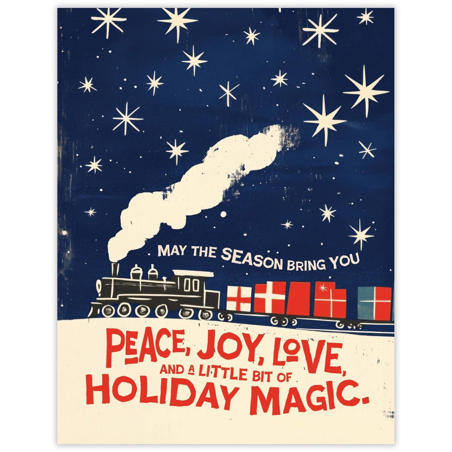 Magic Train - Holiday Card