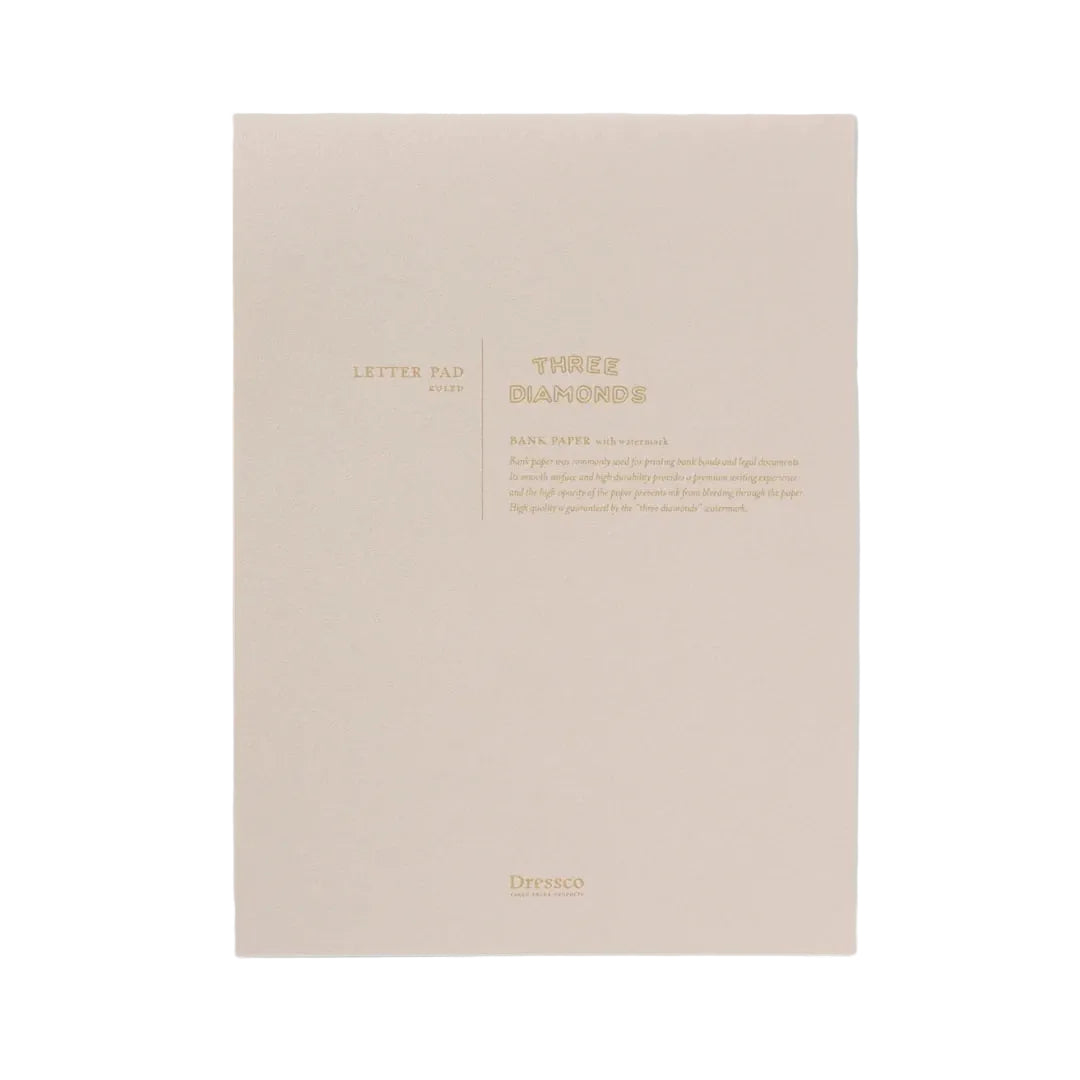 Three Diamonds Bank - Dressco Letterpad
