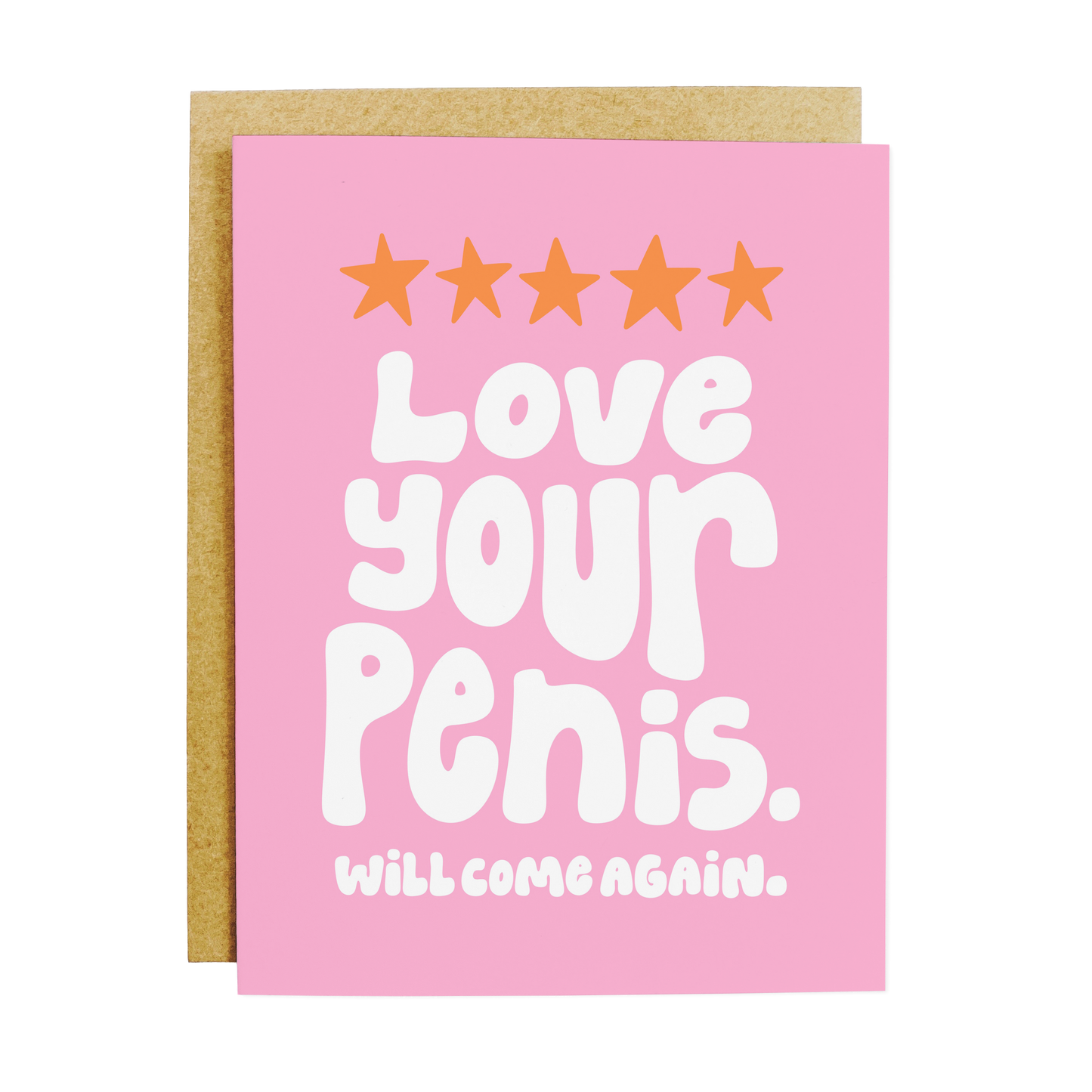 KANDS.CO - Five Star Penis Greeting Card