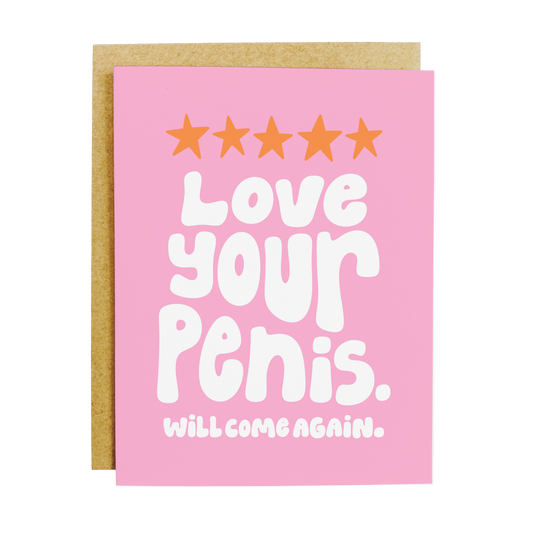 KANDS.CO - Five Star Penis Greeting Card