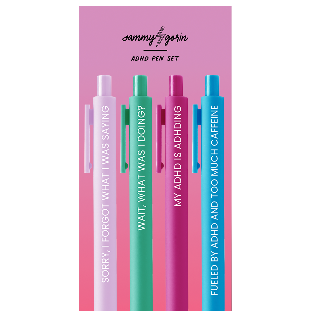 ADHD, ADD, Neurodivergent - Pen Set