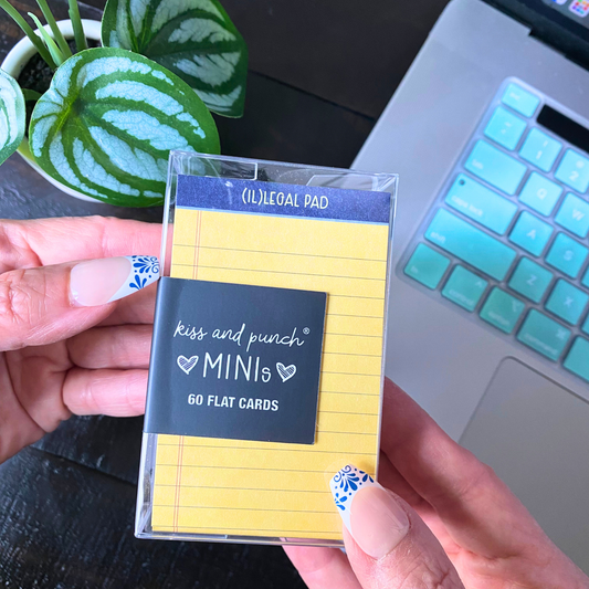 Funny Il-Legal Pad - Mini Notecard Set of 60