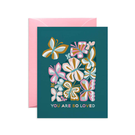 O.O.M.F Creative - Butterfly and Friends Card