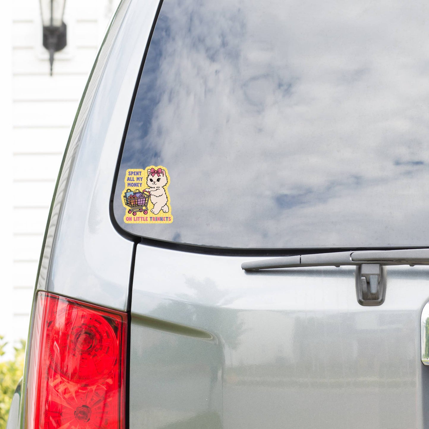 Trinket Cat - Vinyl Sticker