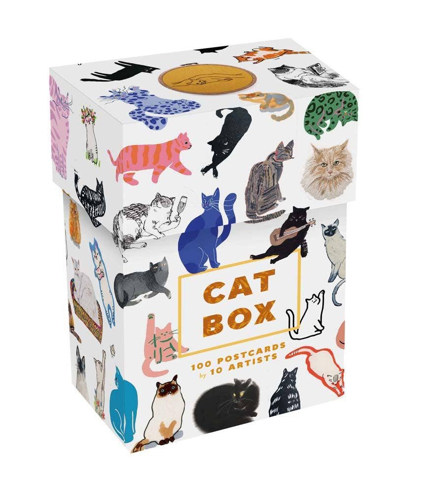 Cat Box - Set of 100 Postcards