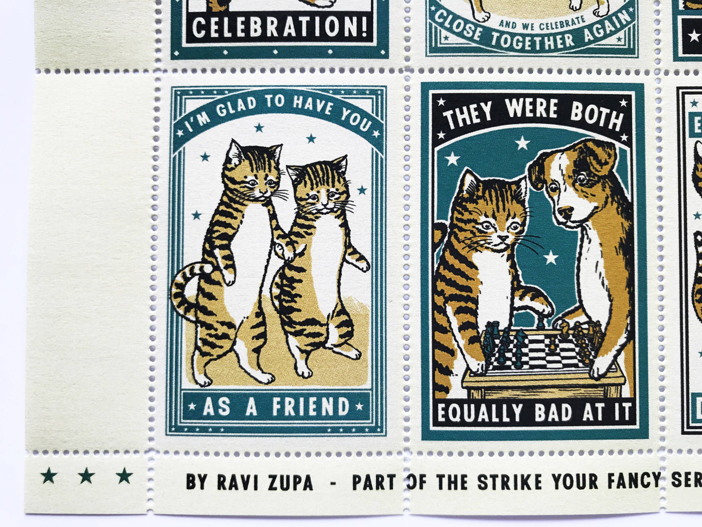 Complicated Friendships - Lick & Stick Stamps