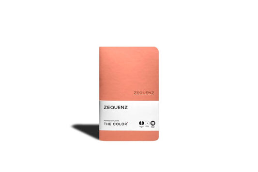 Peach - A6 Note - Zequenz Professional Notebook