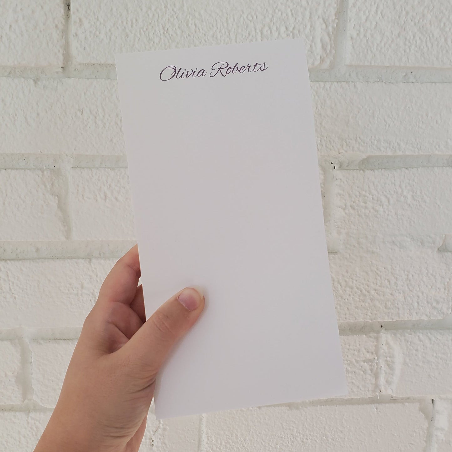 Name Duo Notepad Slabs