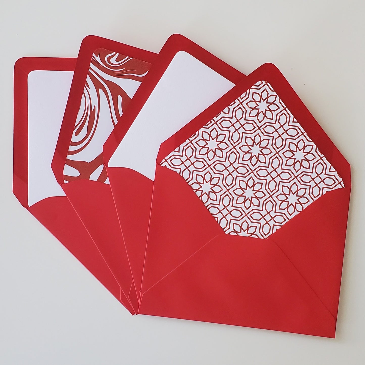 *NEW* Oklahoma Red (OU) Foil Flat Notecard Set