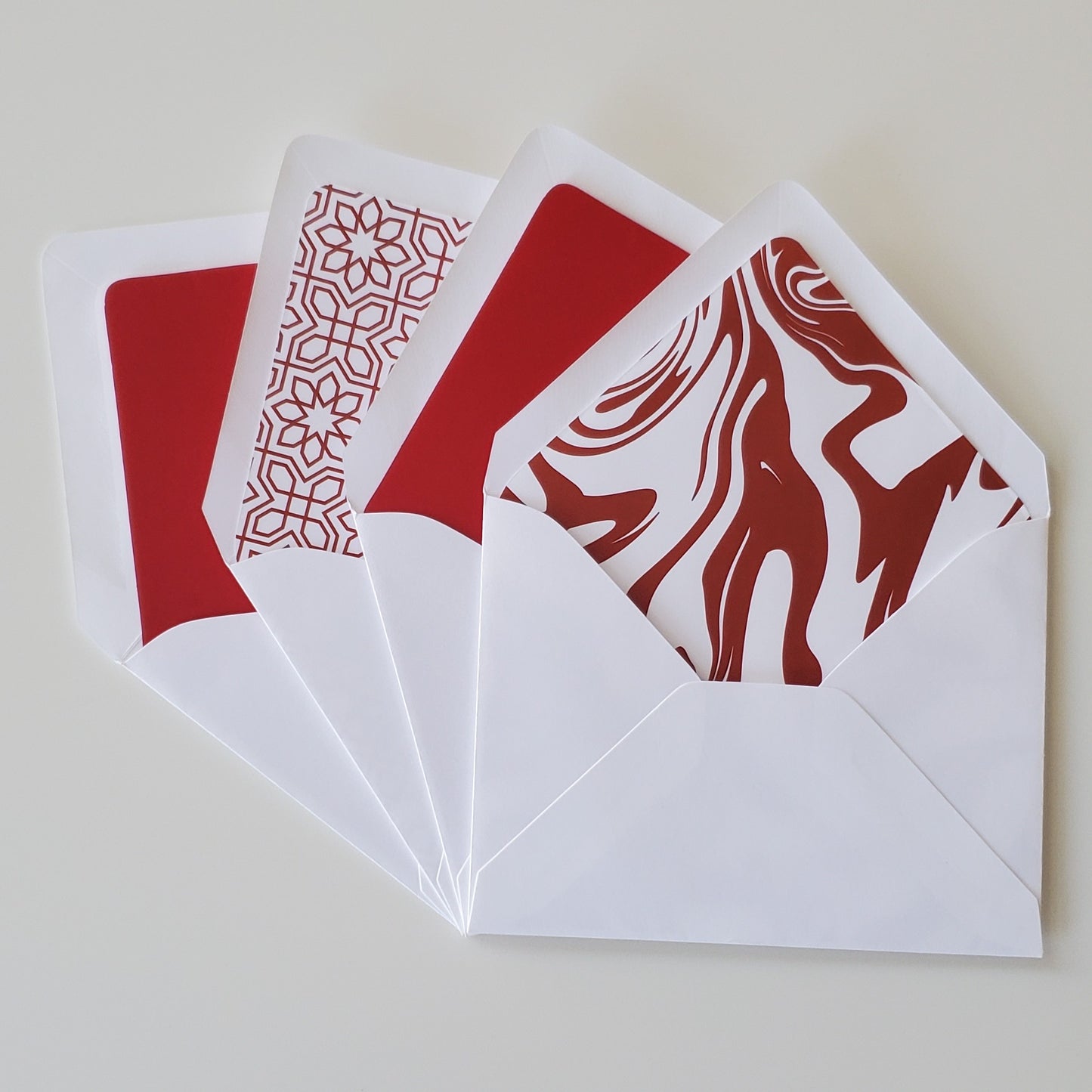 *NEW* Oklahoma Red (OU) Foil Flat Notecard Set