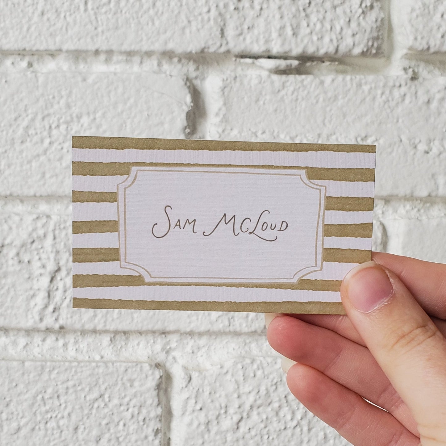 Personalized Place Cards - The Sam