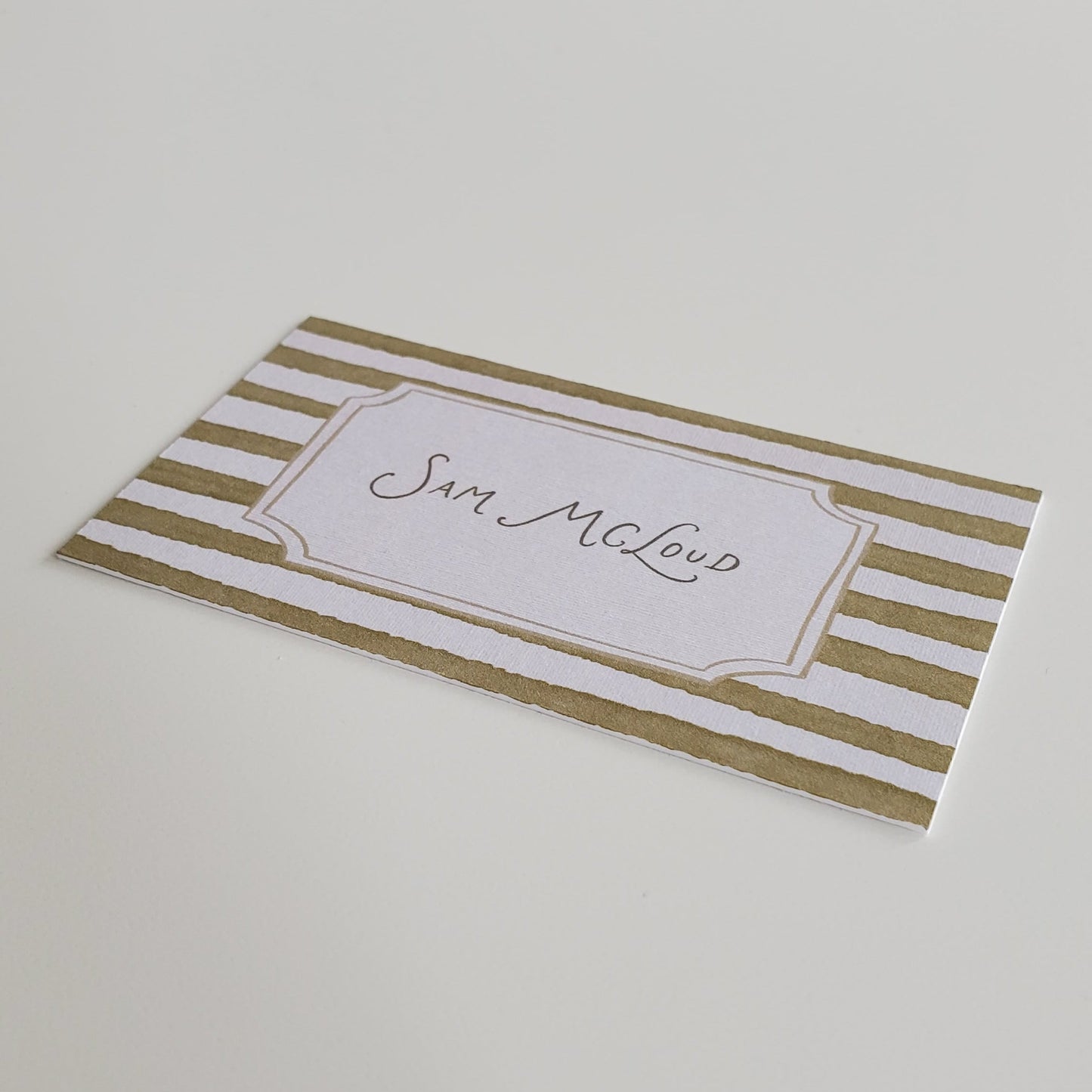Personalized Place Cards - The Sam