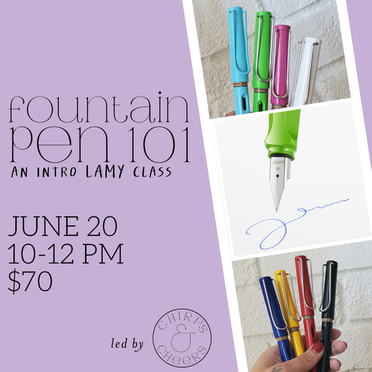 LAMY Fountain Pen 101 || June 20th