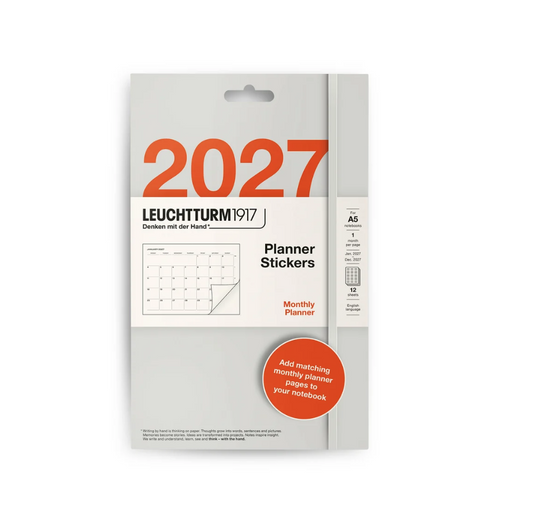 Monthly (A5) Journal Stickers - 2027