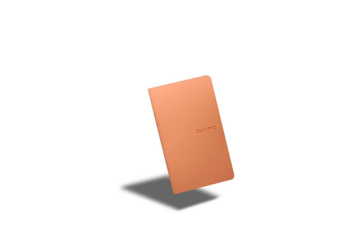 Peach - A6 Note - Zequenz Professional Notebook