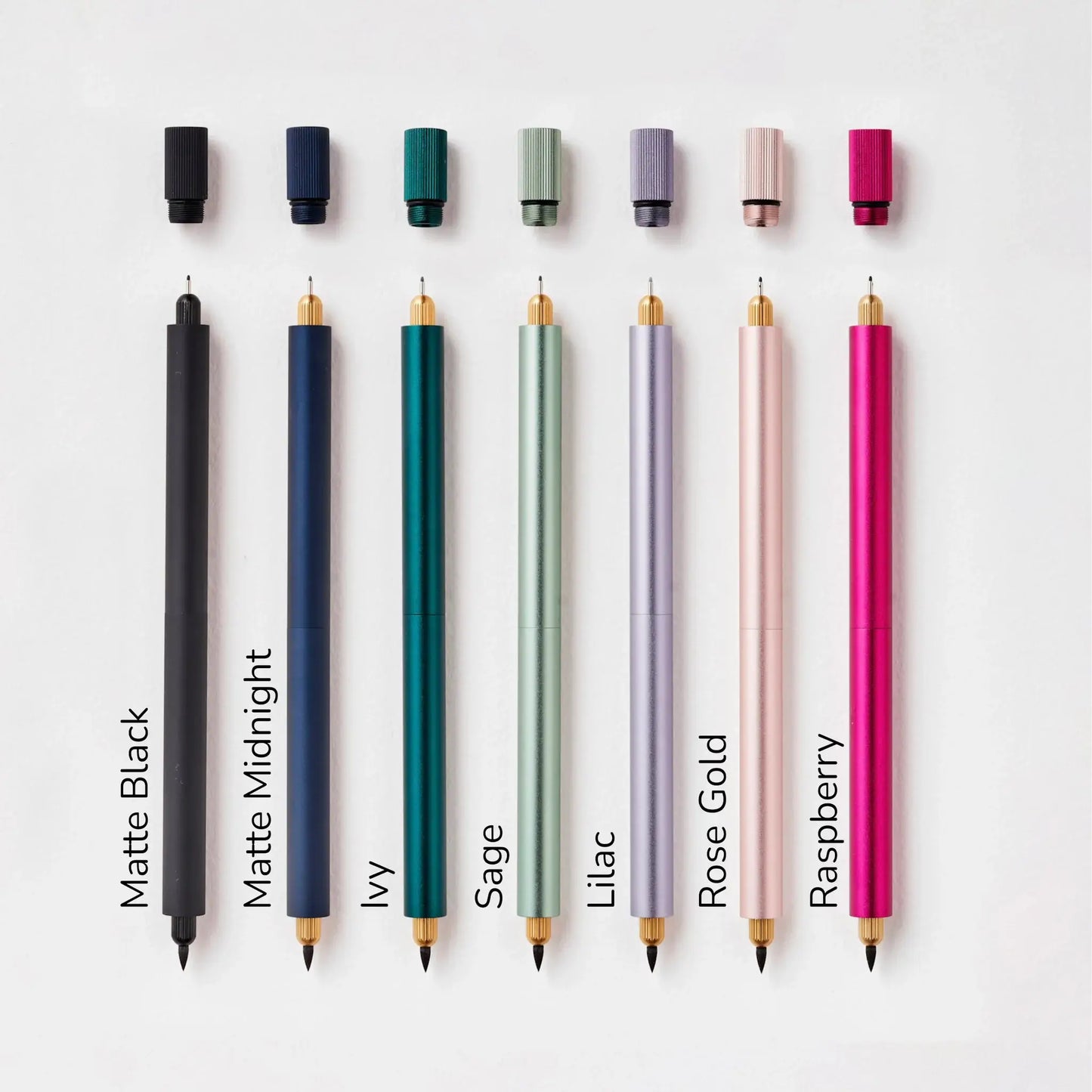 Rose Gold - Lumos Single - Refillable Multi-Tip Pen