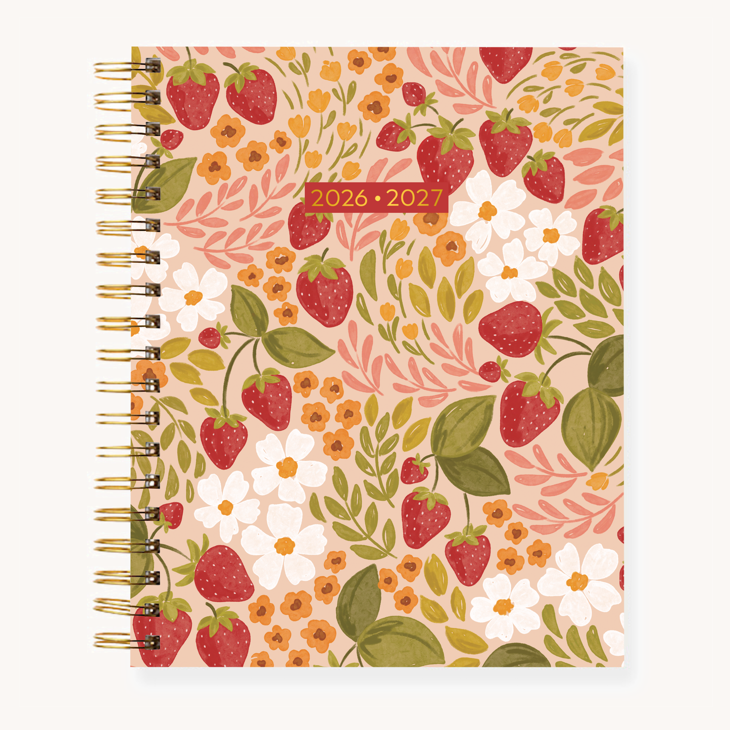 Floral Filigree  - 8.5x11 Weekly Academic Planner - 2026-2027