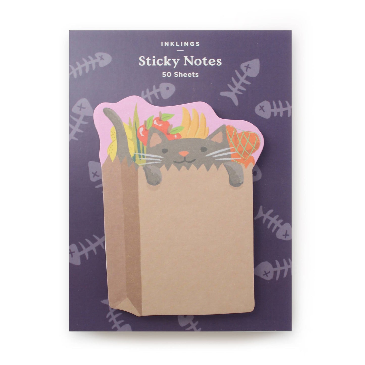 Grocery Kitten - Sticky Notes